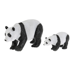 Игровой набор Рассказы о животных – Животные Мамы и малыши, панда и детеныш (Играем вместе, KK128A2 _PANDA) - миниатюра